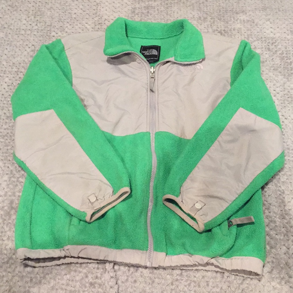 Green and grey jacket